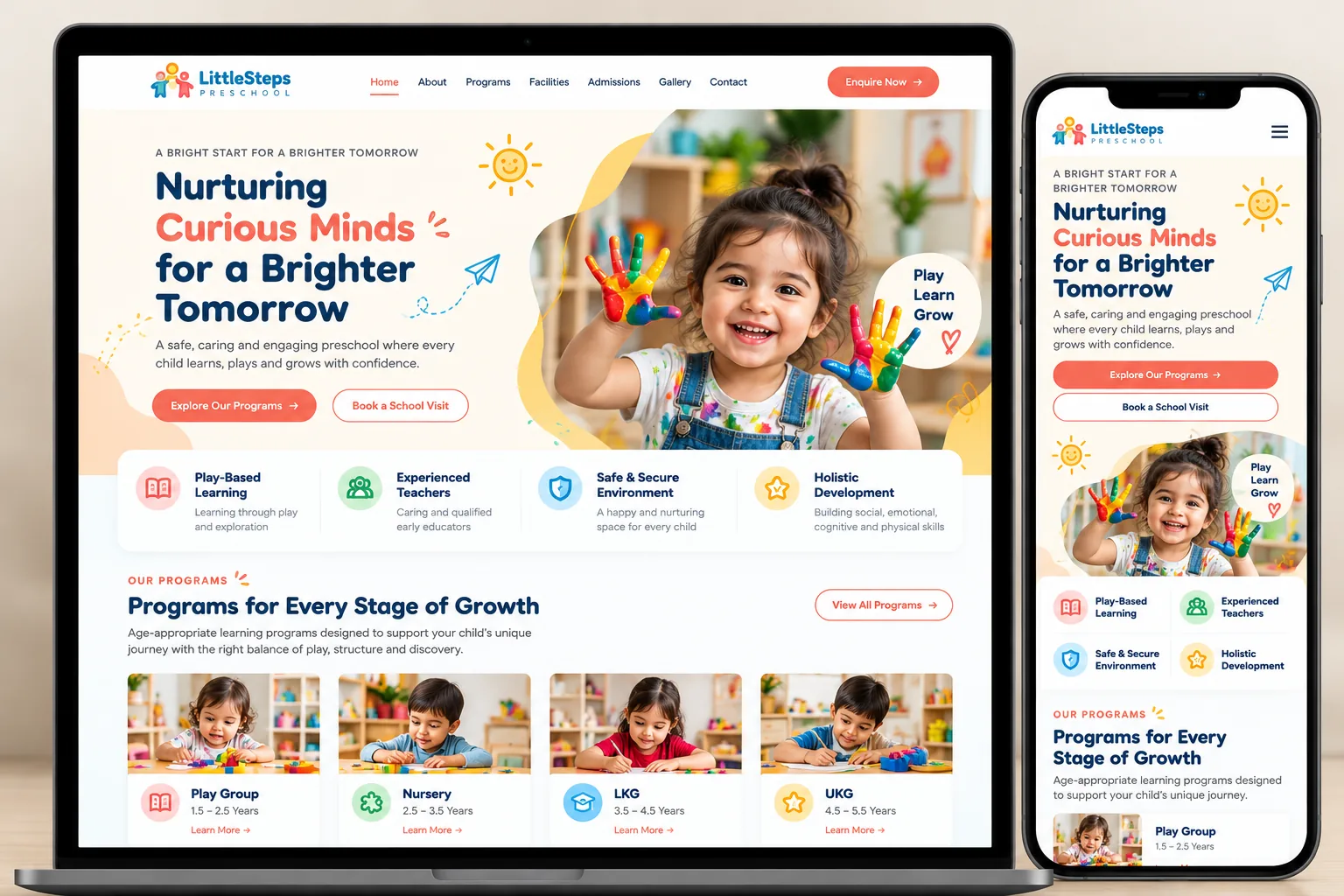 Education Website Design & Development